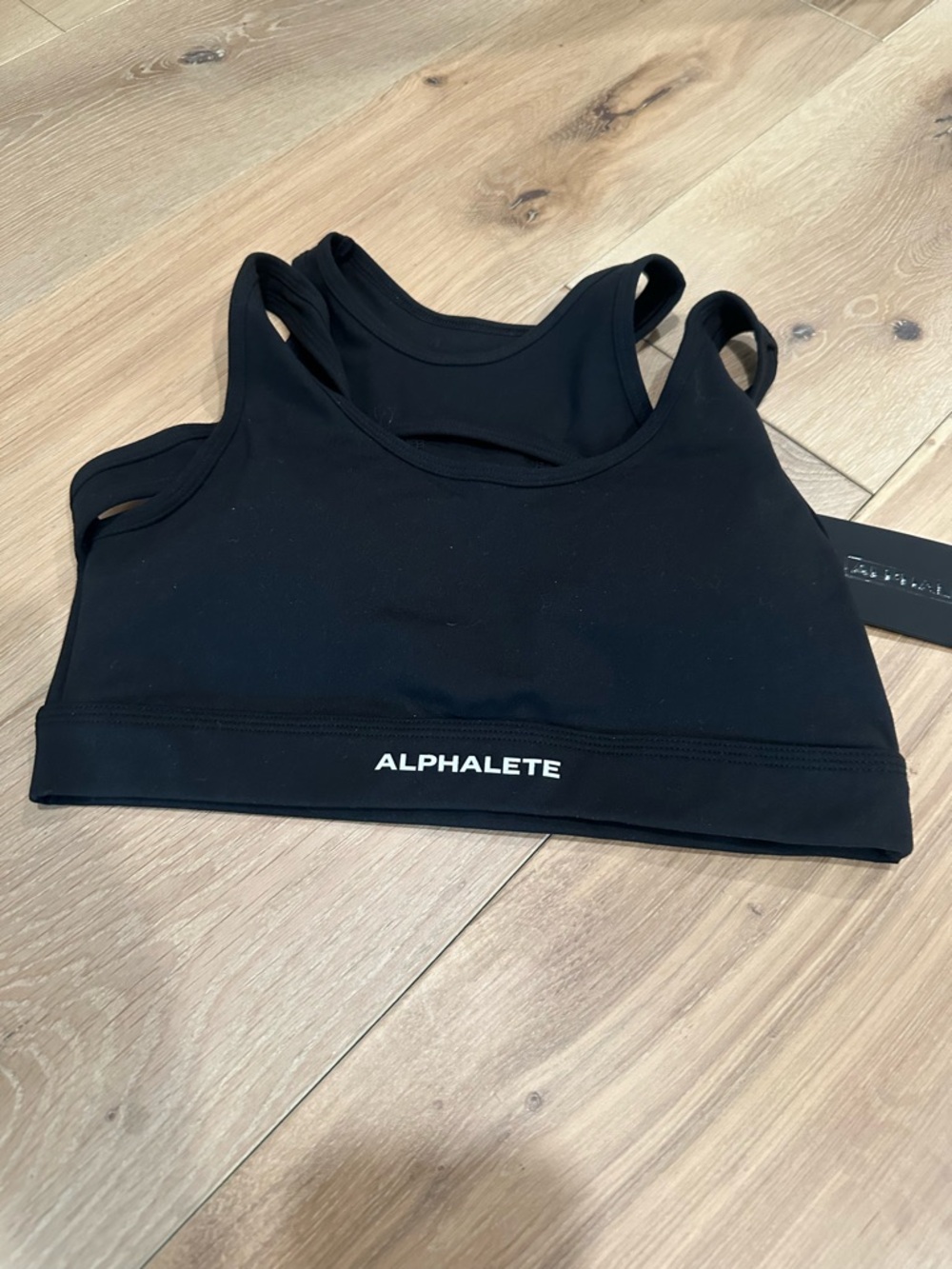 Alphalete Black Sports Bra
